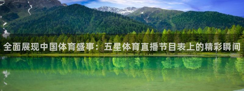 so米nba体育直播：全面展现中国体育盛事：五星体育直播节目表上的精彩瞬间