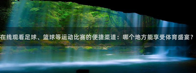 so米体育在线直播：在线观看足球、篮球等运动比赛的便捷渠道：哪个地方能享受体育盛宴？
